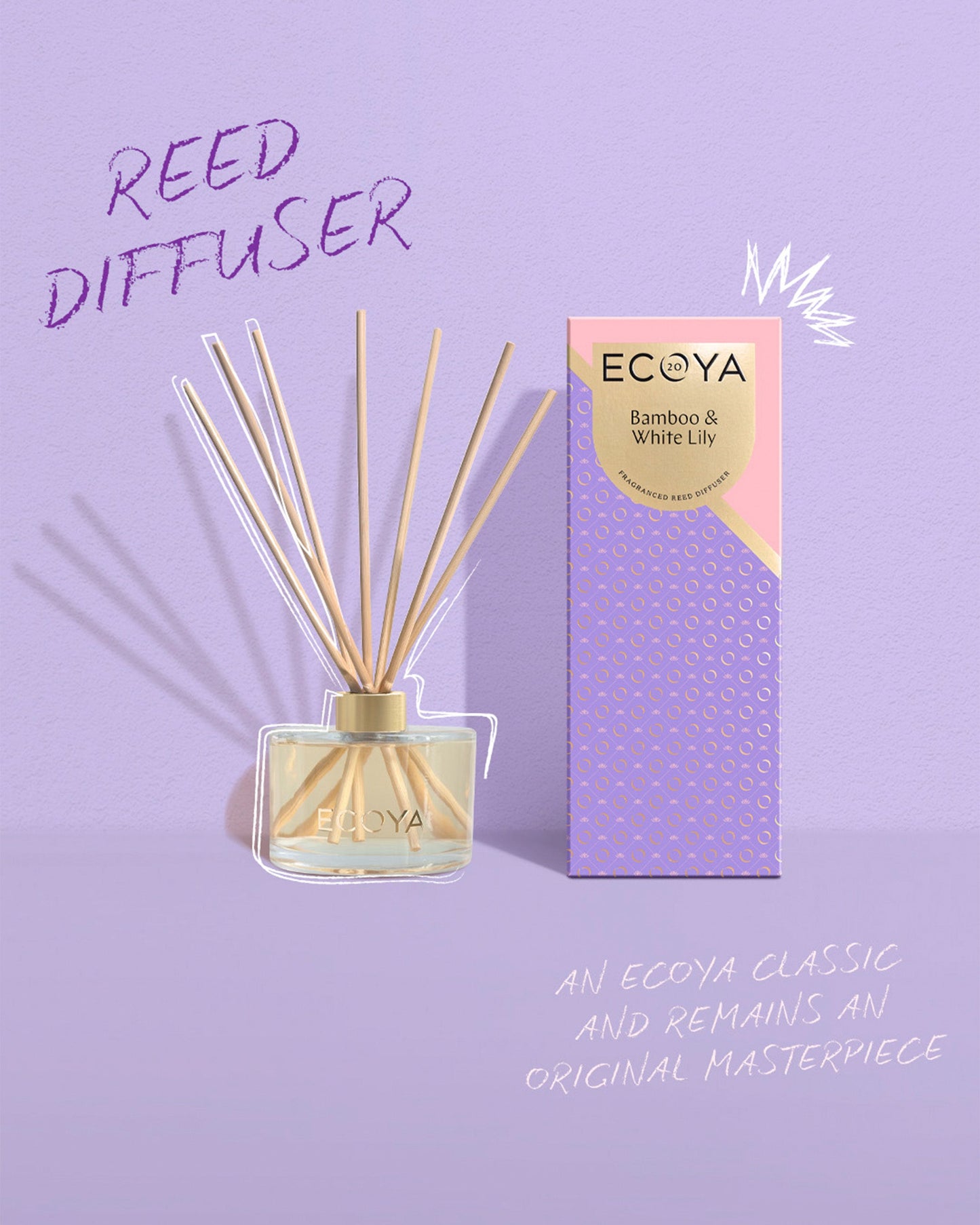 Greatest Hits: Bamboo & White Lily Reed Diffuser