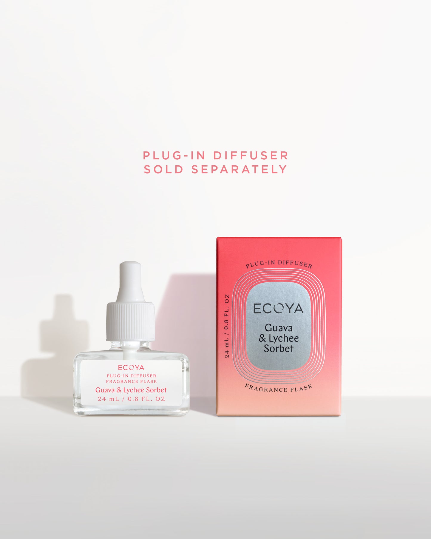 Plug-In Diffuser Fragrance Flask: Guava & Lychee Sorbet